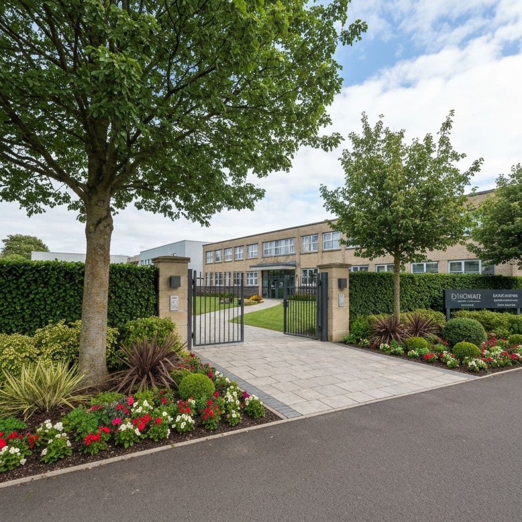 Commercial landscaping for business properties in Belfast