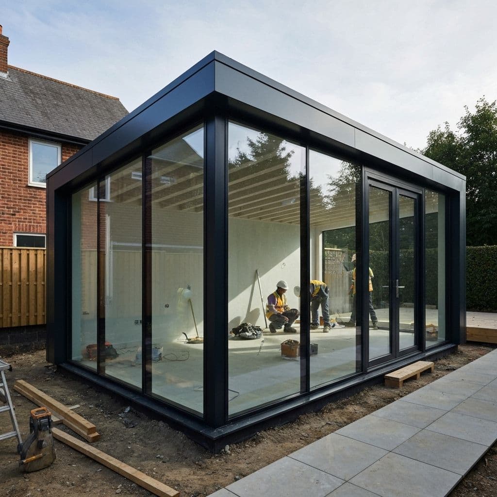 Professional garden room and office construction in Belfast