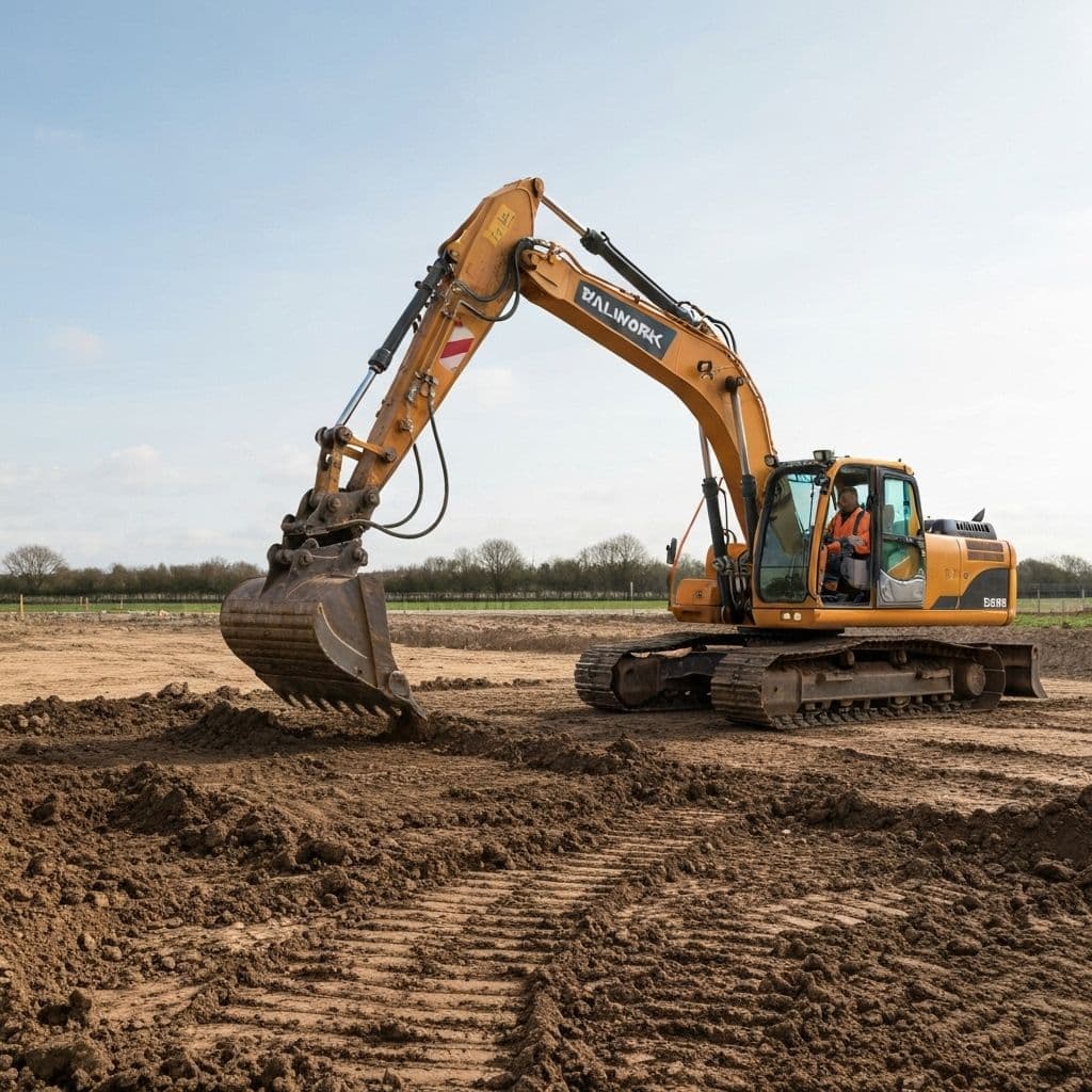 Professional groundworks and digger work services in Belfast